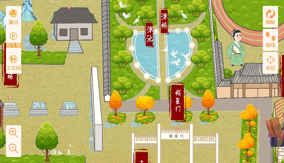 安源手绘地图景区语音讲解导览系统：智慧景区建设的基石